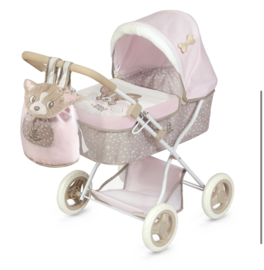 Spaanse poppenwagen middel incl tas pom