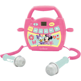 Minnie mouse Radio cd speler met 2 microfoons