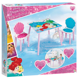 Disney Ariël kleine zeemeermin houten set