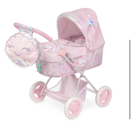 Spaanse poppenwagen  middel incl tas mermaid