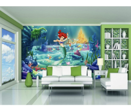 Disney behang Ariël kleine zeemeermin 360 x 255cm