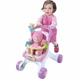 fisher price loopwagen / 1e poppenwagen met muziek