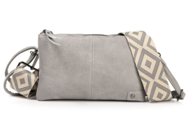 Grijs Castel Schoudertasje / Crossbody