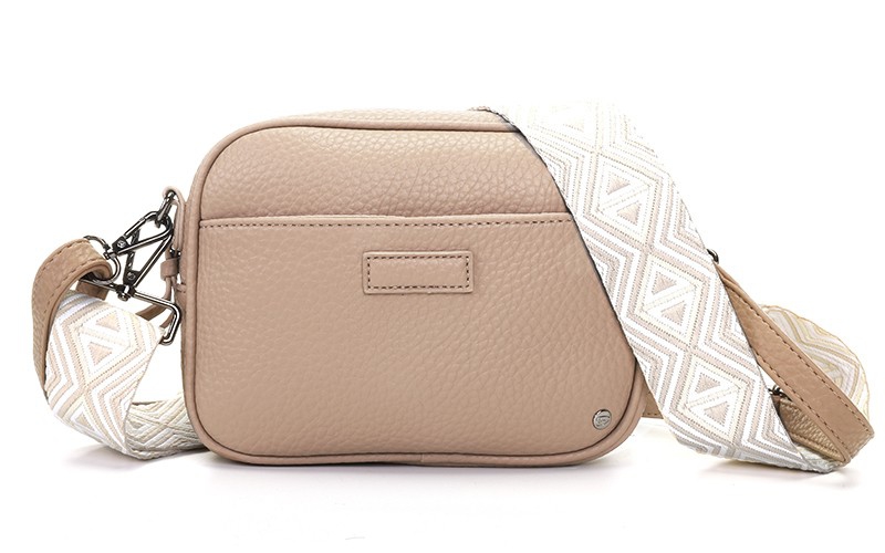 Light Taupe schoudertas Padola 2.0