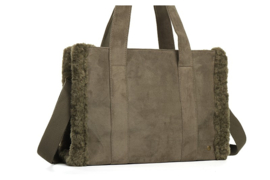 Dark green shopper St. Anton
