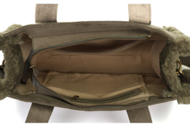 Dark green shopper St. Anton