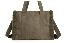 Dark green shopper St. Anton