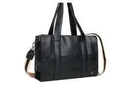 Zwarte Shopper Honfleur