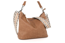 Camel schoudertas Elvy