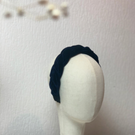 Hair braid ‘dark blue’