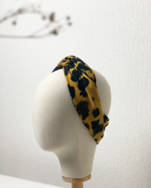 Hair bandeau ‘ Yellow Leo’