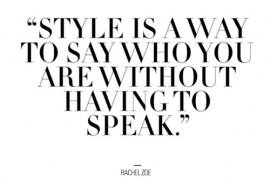 FASHION INSPIRATION QUOTES