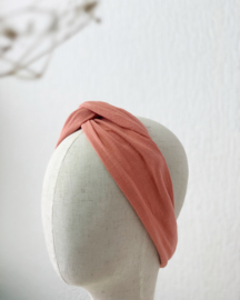 Hair bandeau ‘Salm linen’