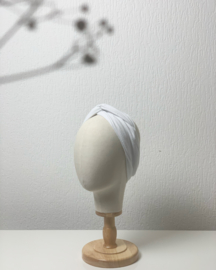 Hair bandeau ‘Linen white’