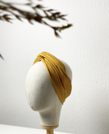 Hair bandeau ‘Yellow lacquer deluxe’