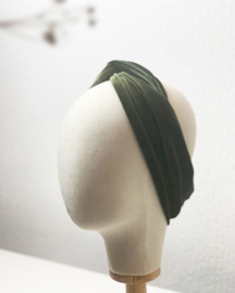 Hair Bandeau 'Dark Olive'