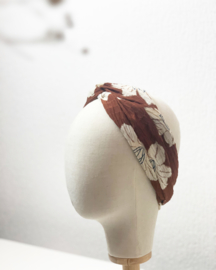 Hair bandeau ‘Autumn flower’