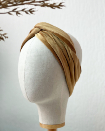 Hair bandeau ‘Camel’