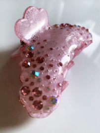 Hair claw ‘glam pink’