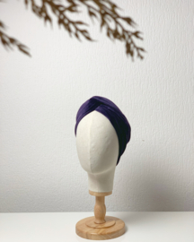 Hair bandeau ‘Purple rain’