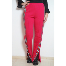 SPLIT STRIPED JOGGING