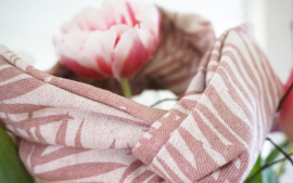 Hair bandeau ‘Pink Palm’