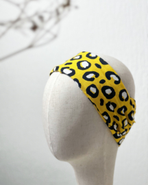 Hair bandeau ‘Leo Yellow’