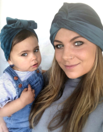 Twinning Turban 'petrol'