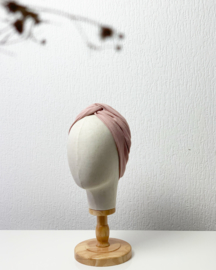 Hair bandeau ‘Linen pink’