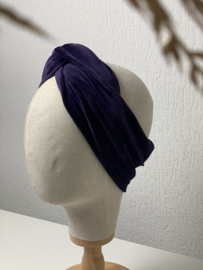 Hair bandeau ‘Purple rain’