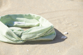 Hair bandeau ‘Green diamond’