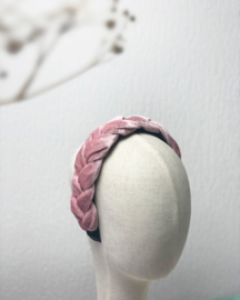 Hair braid ‘old pink’