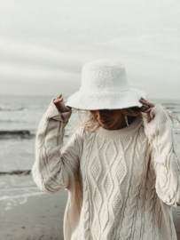 Winter teddy hat