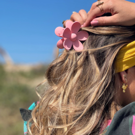 Hair clip flower ‘pink’
