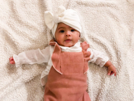 Mini-Turban bow ‘white’