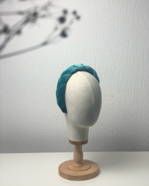 Hair braid ‘cyaan blue’