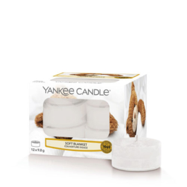 Yankee Candle Tea Light Candles Soft Blanket