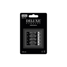 Deluxe Homeart Batterijen 4x AAA