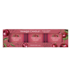 Yankee Candle Filled Votive Black Cherry 3-Pack