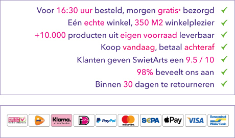 Alles wat je zoekt vind je in het SwietArts Helpcentrum. Hier geven we je antwoord op al je vragen!