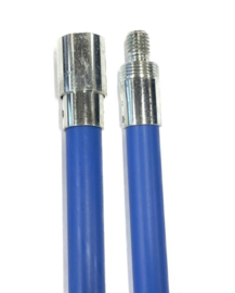 Veegsets met stalenborstel  (Blauw)