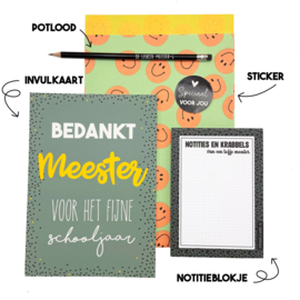 Cadeaupakket "Meester"