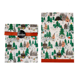 Zakjes Winterwonderland L - 5 stuks