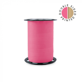 Lint 'fuchsia goud' dubbelzijdig