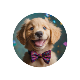 Stickers feestbeest 'hond' 20 stuks
