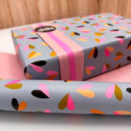 Inpakpapier 'Hartjes'