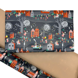 Inpakpapier 'Sinterklaas intocht'