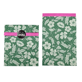 Zakjes bloemen groen L - 5 stuks