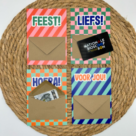 Geldkaart 'Feest!' kleur