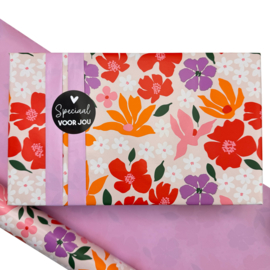 Inpakpapier 'Bloemetjes'